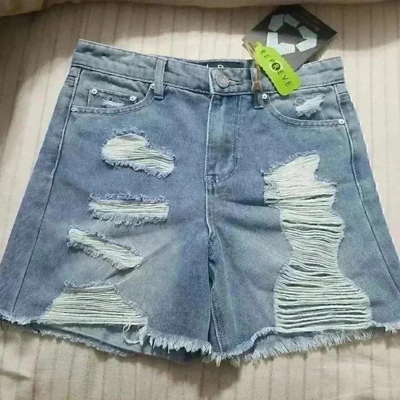 Indigo Rein Super High Rise Short - Picture 4 of 4